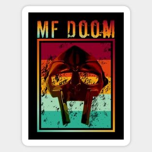 MF Doom | Retro poster Sticker